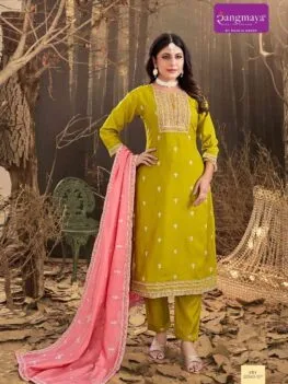 Rangmaya Designer Kurtis - Parrot