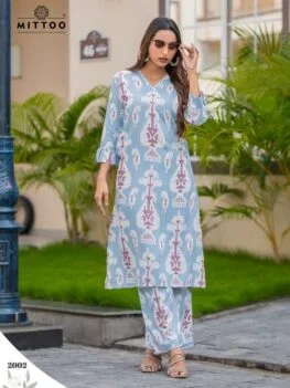 Designer Kurti print collection - Blue