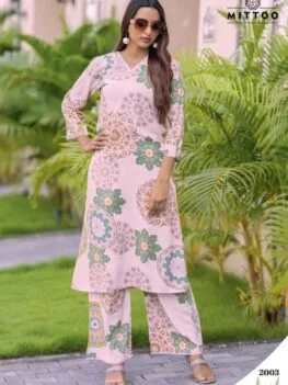 Designer Kurti print collection - Pink
