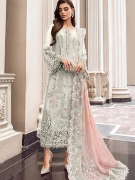 Organza Suit in Elegant Color